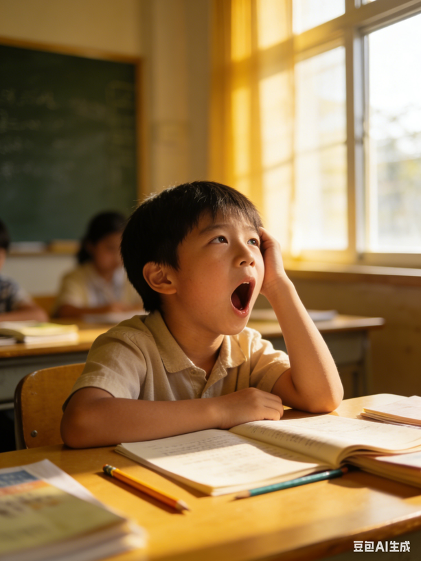春季孩子上学老是打瞌睡，是什么原因？