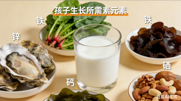 娃身高“掉队”？9种关键微量元素，家长千万别忽视！