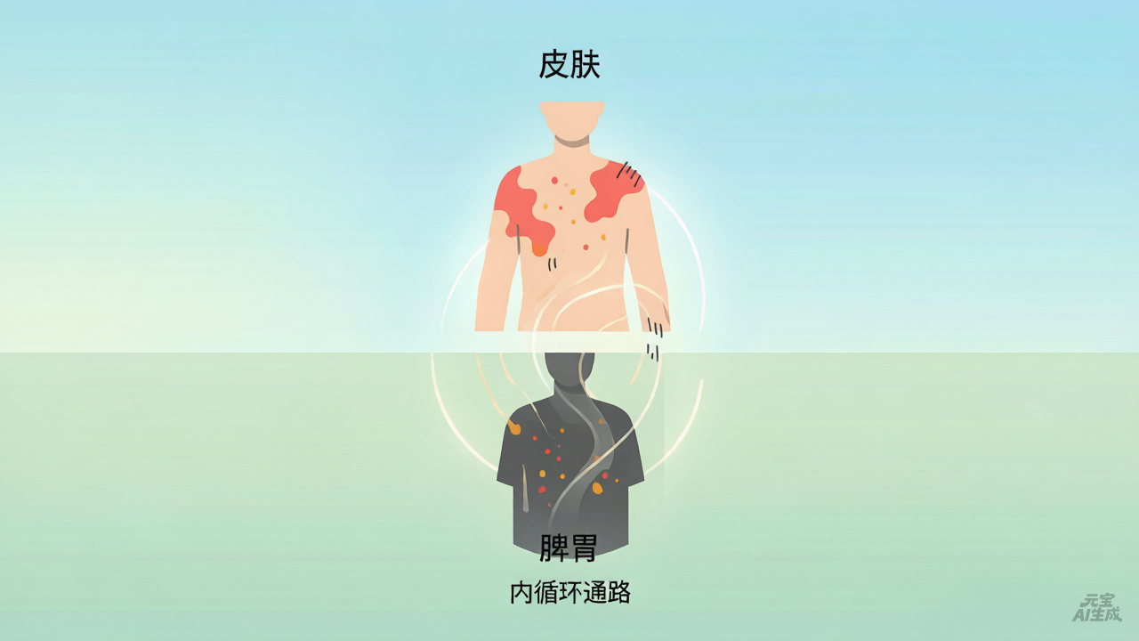 皮肤问题反复发作？西南儿童医院孟凡刚：内环境不清，表面抹药只是徒劳