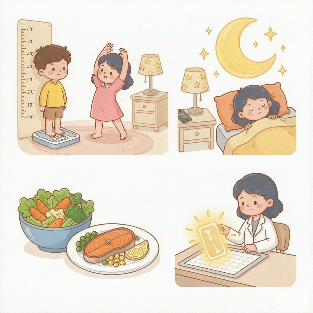 孩子身高管理别走弯路：先测骨龄、再查病因、后定方案