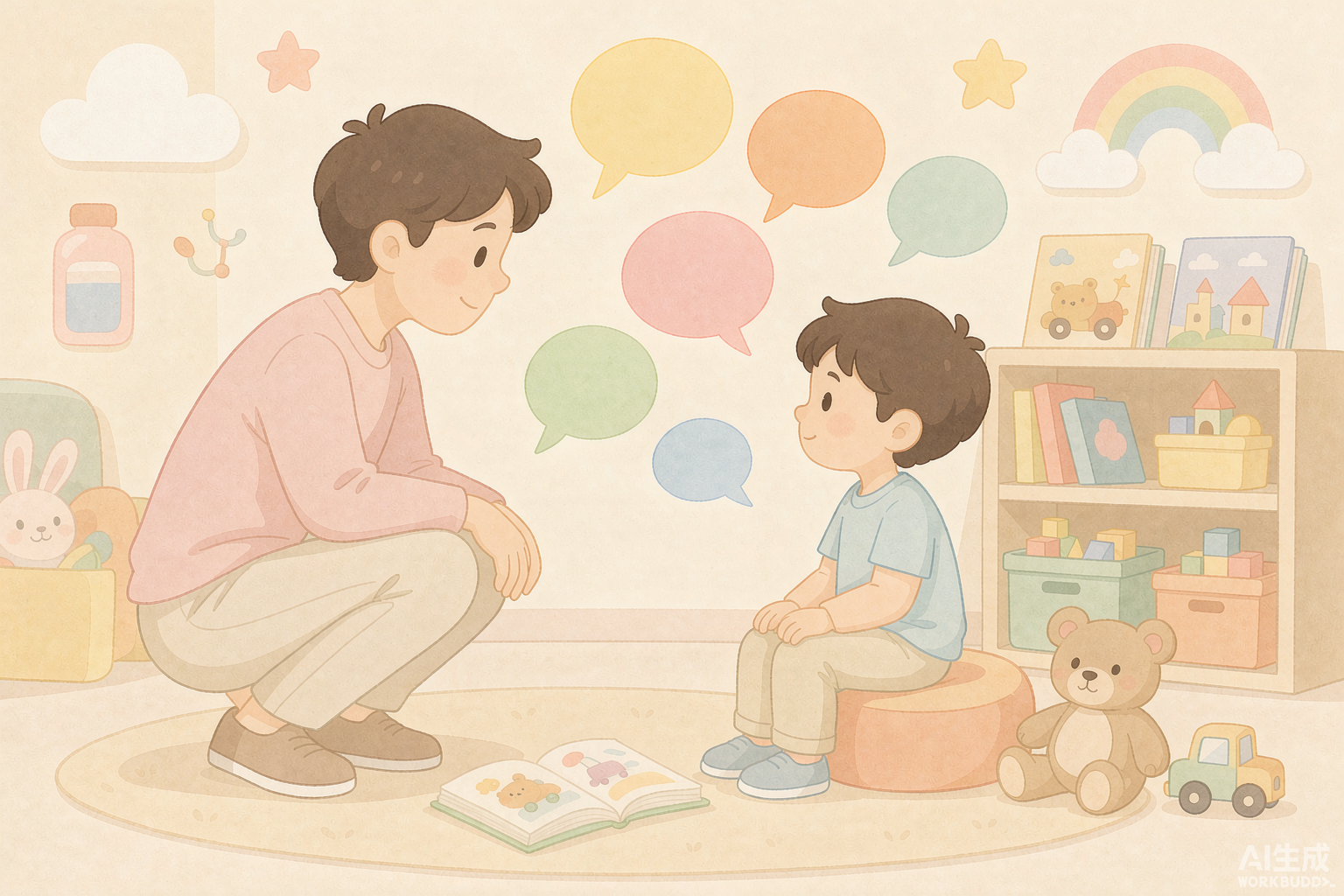 孩子两岁还不会叫妈妈，先分清是贵人语迟还是语言发育迟缓
