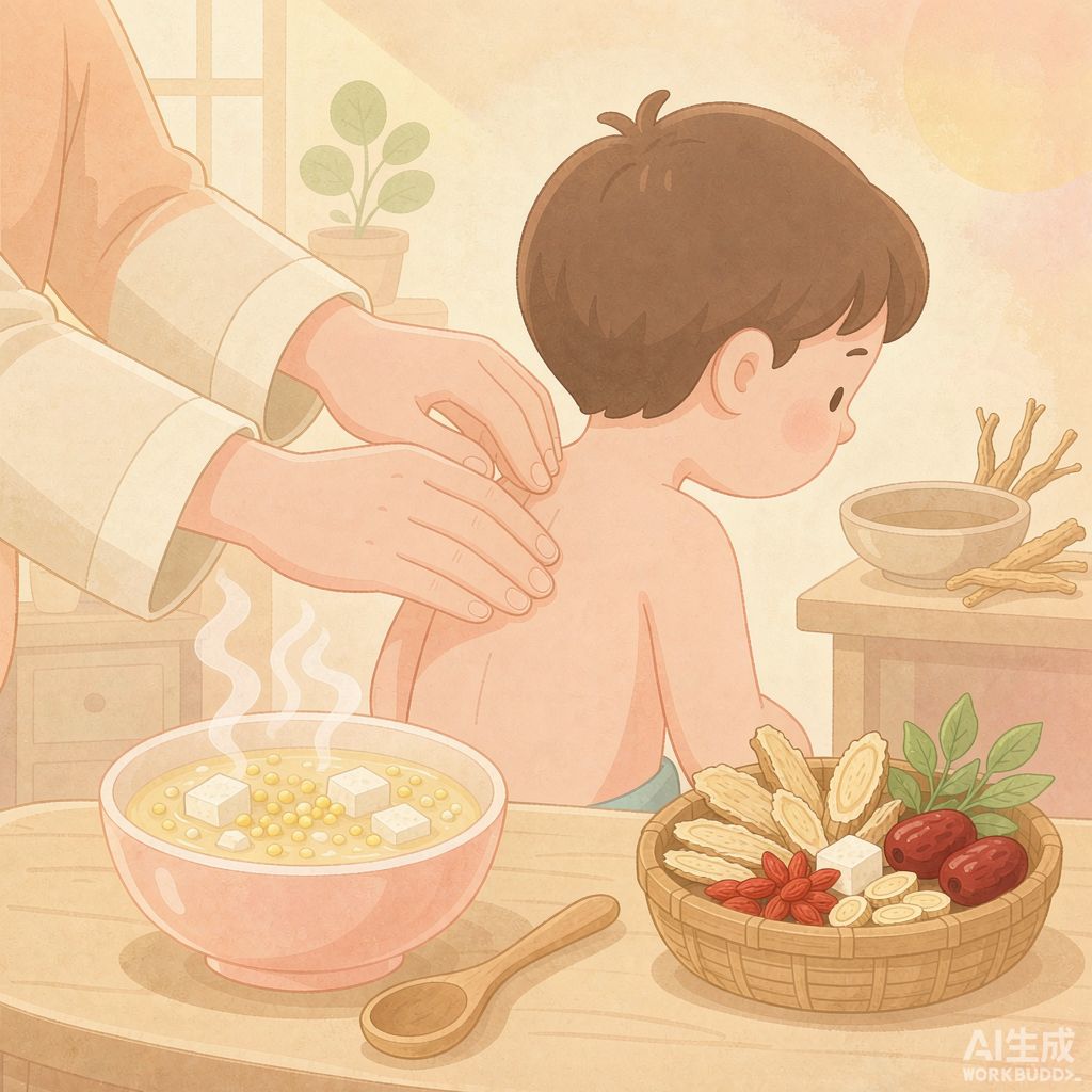 想给孩子助长高，中医捏脊推拿食疗在家能做什么、哪些孩子不适合