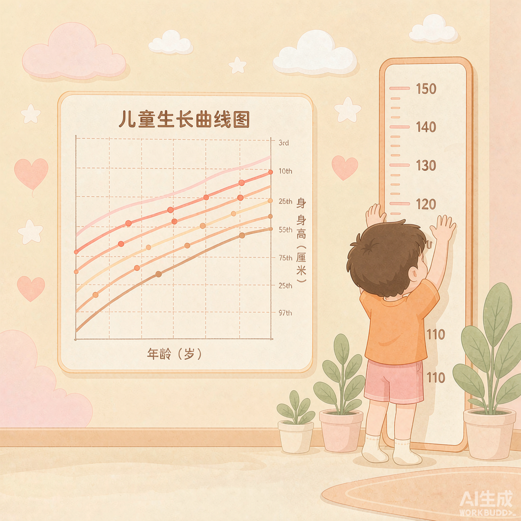 孩子身高在班上排中间就放心？看错这条曲线，矮小可能一直被漏掉
