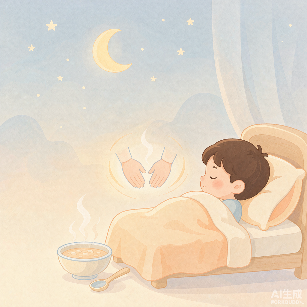 孩子夜里翻腾、磨牙、趴着睡，中医讲