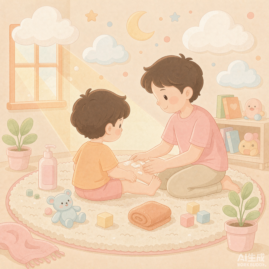 孩子皮肤又干又痒、越抓越厚，先分清是普通湿疹还是特应性皮炎