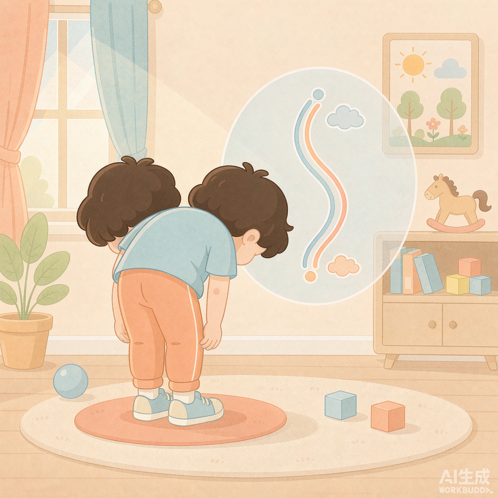 孩子肩膀一高一低、写作业总歪着，先分清是习惯还是脊柱侧弯